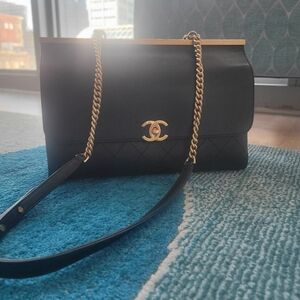 Chanel Coco Luxe  Flap bag vintage